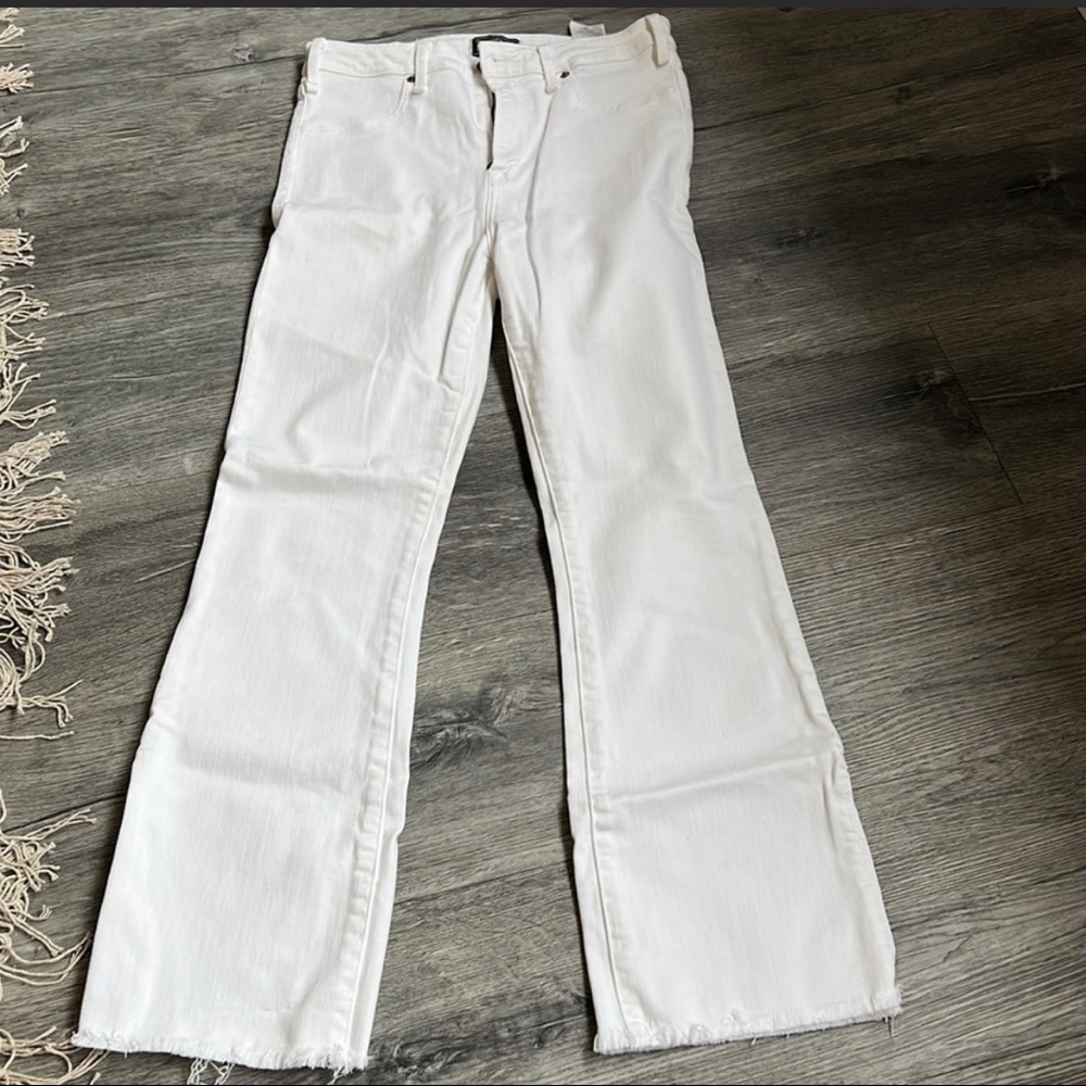 Simone High Rise Ankle Flare Jeans